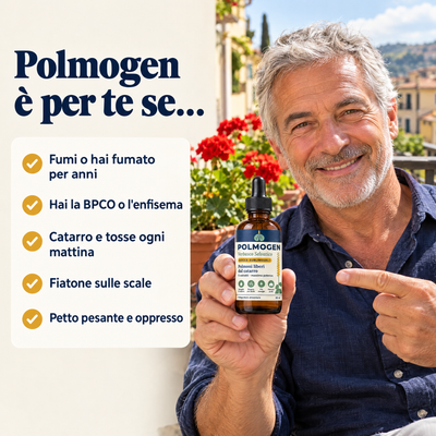 Polmogen nella routine del mattino