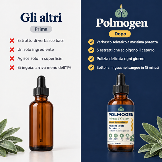 Polmogen a confronto con gli altri